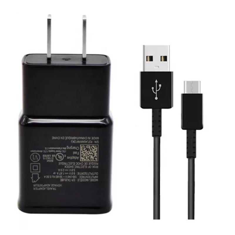Charger & Adapter With Type C Cable Fast Charging For Samsung