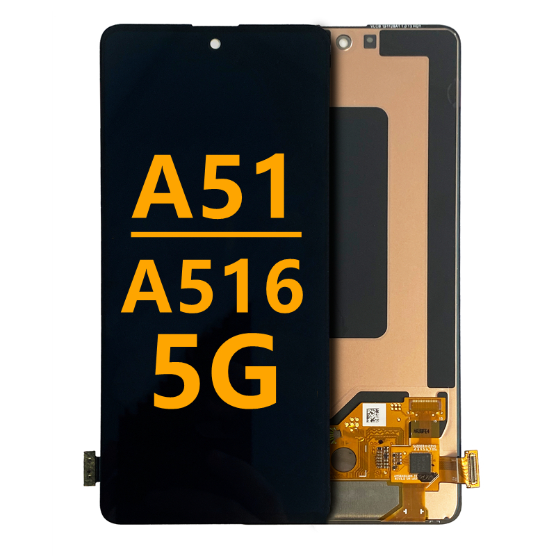 Tela LCD com/sem moldura para Samsung Galaxy A51 5G