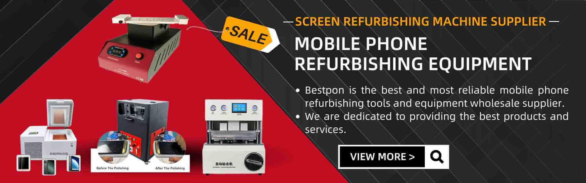 SCREEN REFURBISHING MACHINE SUPPLIER