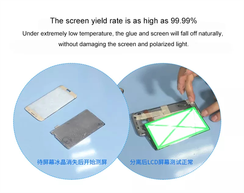 LCD Freezer Separator Machine