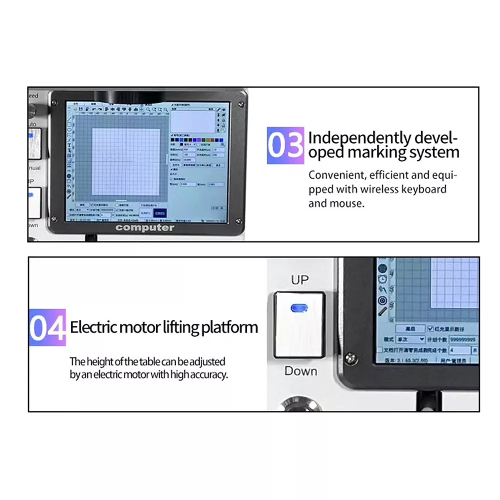 Laser Screen Removal Machine