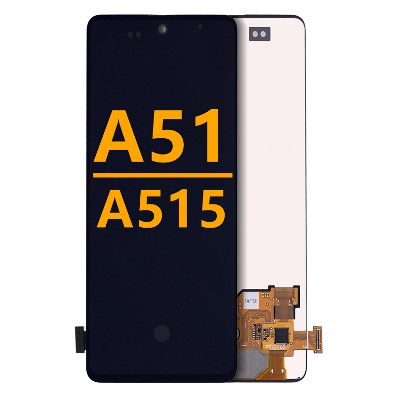 Tela LCD com/sem moldura para Samsung Galaxy A51