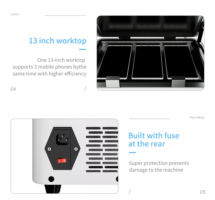 M&aacute;quina de lamina&ccedil;&atilde;o de bolhas