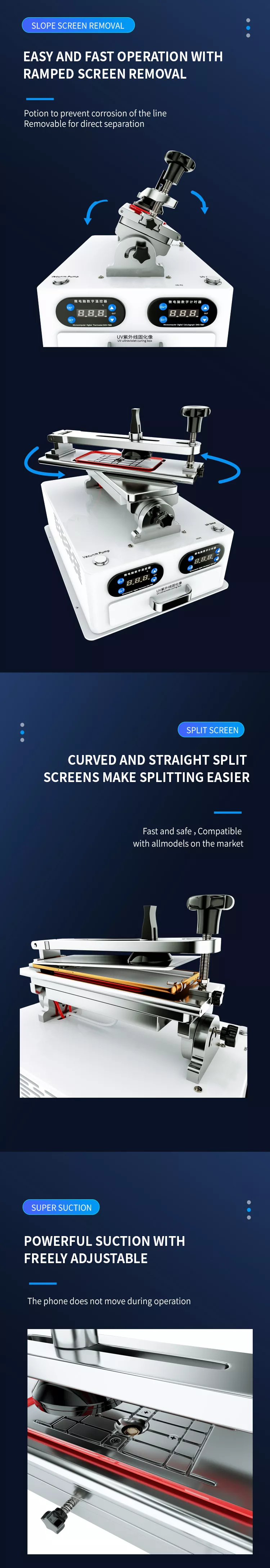 M&aacute;quina separada de LCD