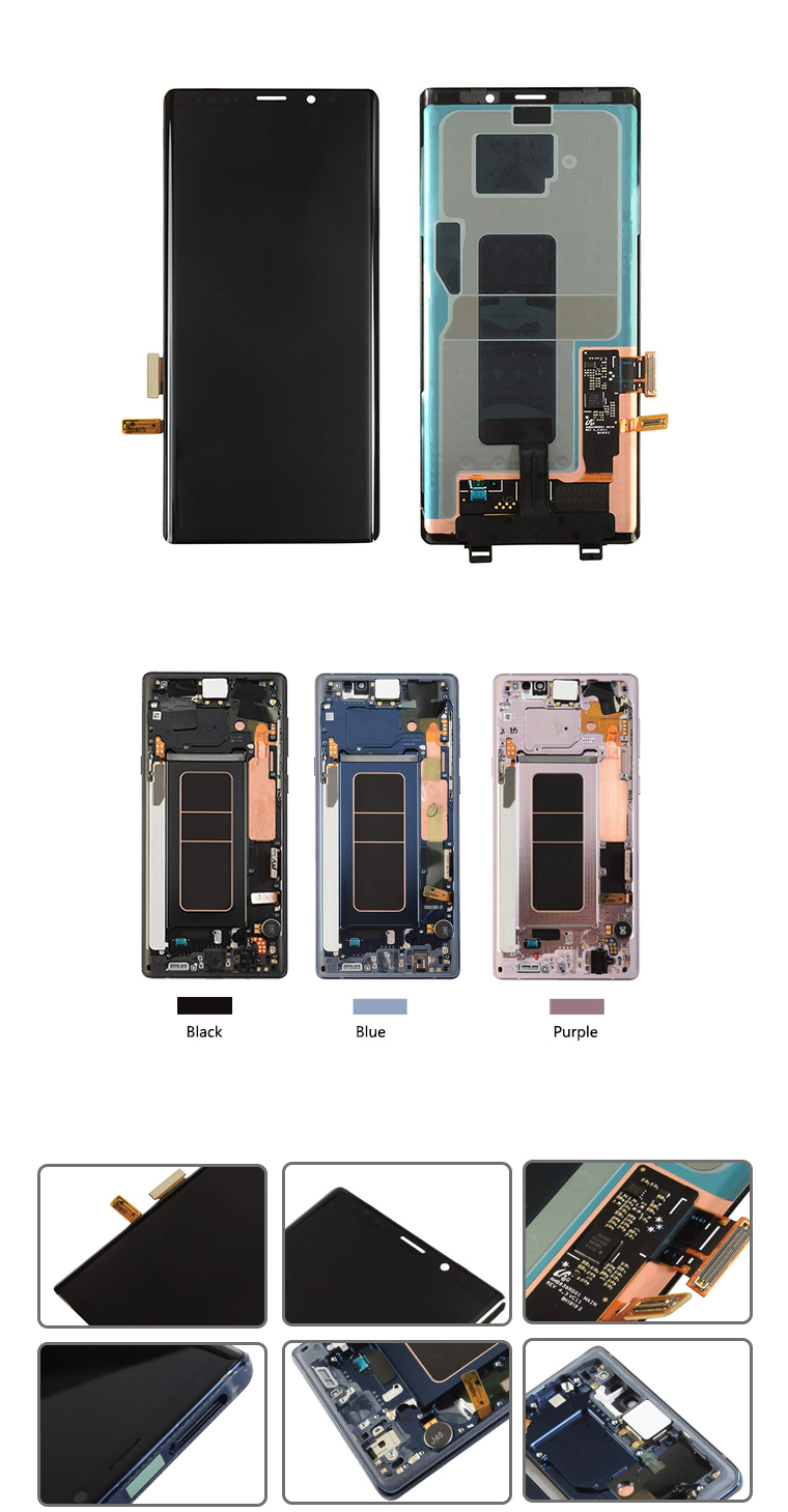 SAM note9-LCD带中框-D1