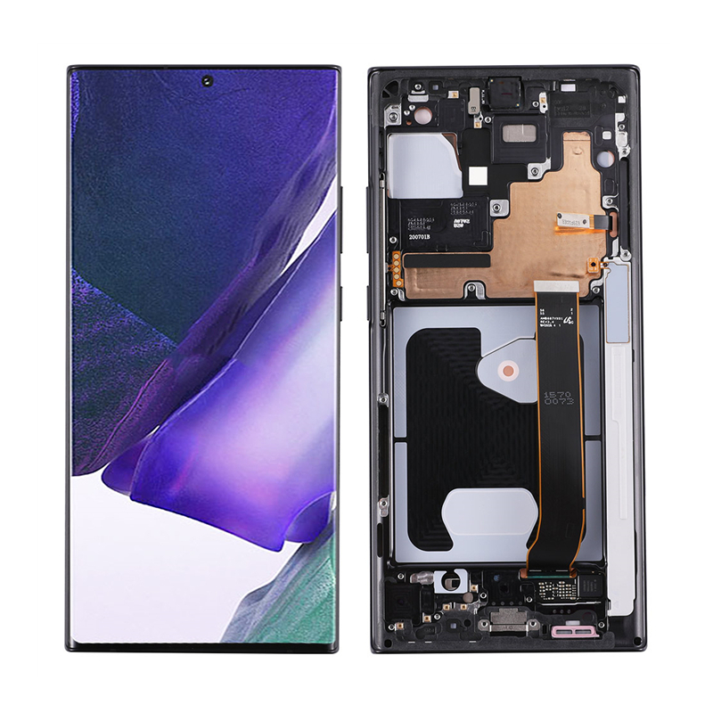 Tela LCD com/sem moldura para Samsung Galaxy Note20 Ultra