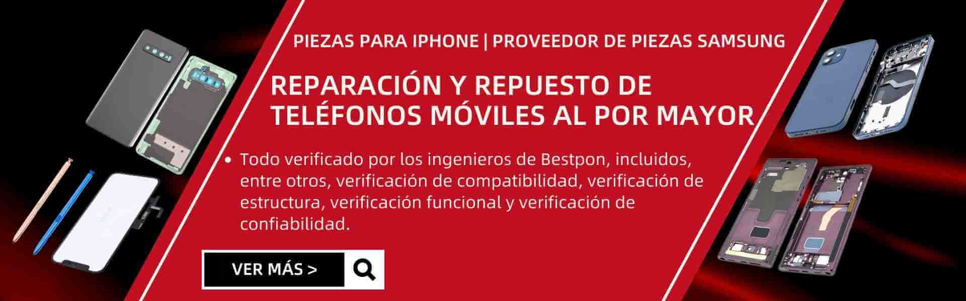REPARACIÓN Y REPUESTO DE TELÉFONOS MÓVILES AL POR MAYOR