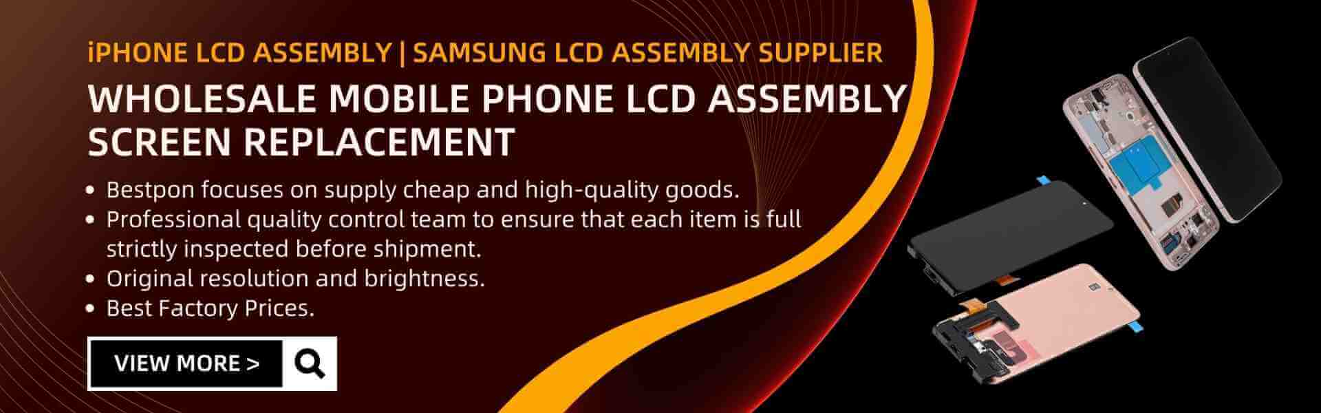 WHOLESALE MOBILE PHONE LCD ASSEMBLY SCREEN REPLACEMENT