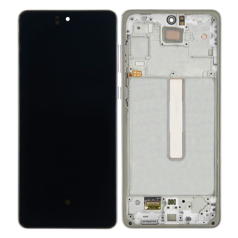 Tela LCD com/sem moldura para Samsung Galaxy A73