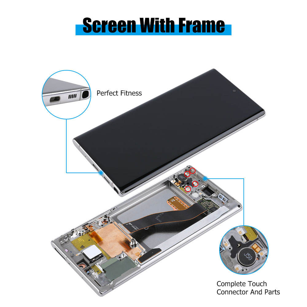 SAM note10plus-LCD带中框-D3