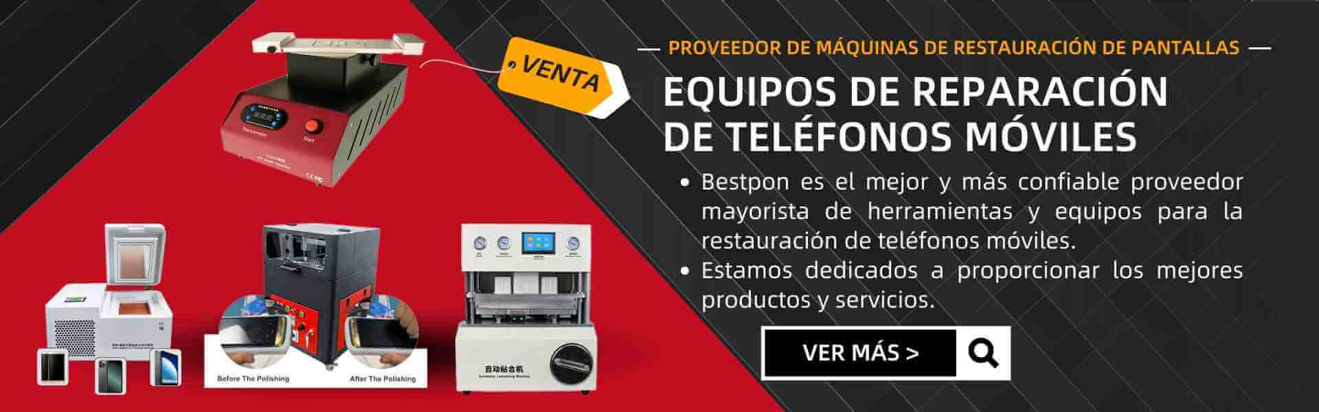 EQUIPOS DE REPARACIÓN DE TELÉFONOS MÓVILES