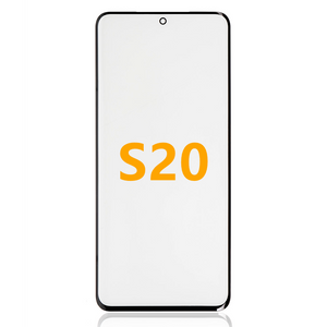 Compatível com vidro frontal para Samsung Galaxy S20