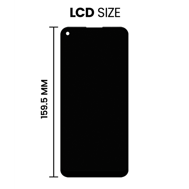 LCD Screen Display With / Without Frame For Samsung Galaxy A11(A115U)