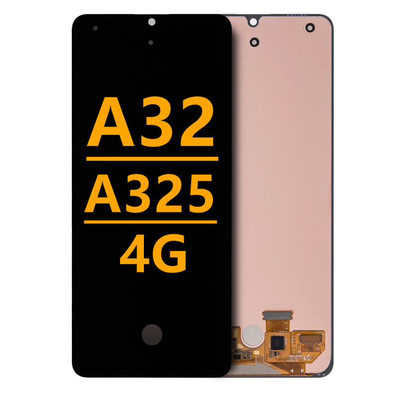 Tela LCD com/sem moldura para Samsung Galaxy A32 4G