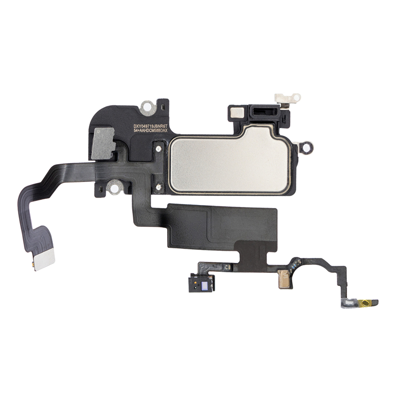 Altavoz del auricular con cable de sensor de proximidad para iPhone 12 Pro Max (Advertencia: se requiere soldadura para la funcionalidad de identificación facial)