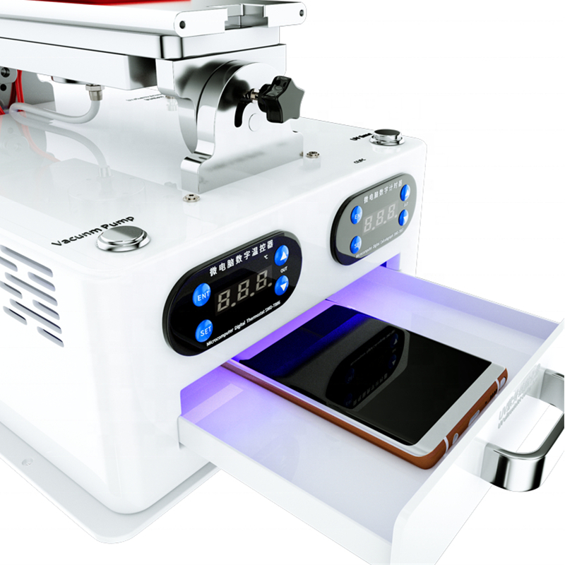 LCD Screen Separate Glue Remover Machine With UV Curing Lamp