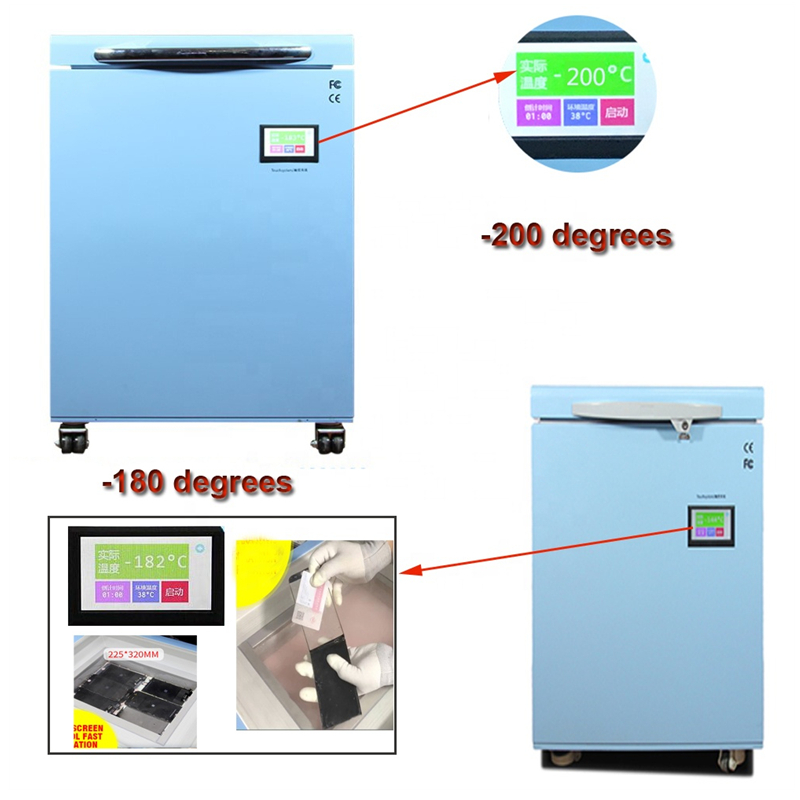 Máquina separadora de congelador LCD