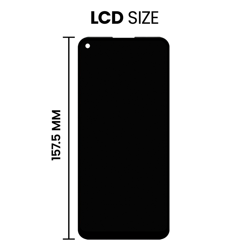 Écran LCD avec/sans cadre pour Samsung Galaxy A11 (A115F)