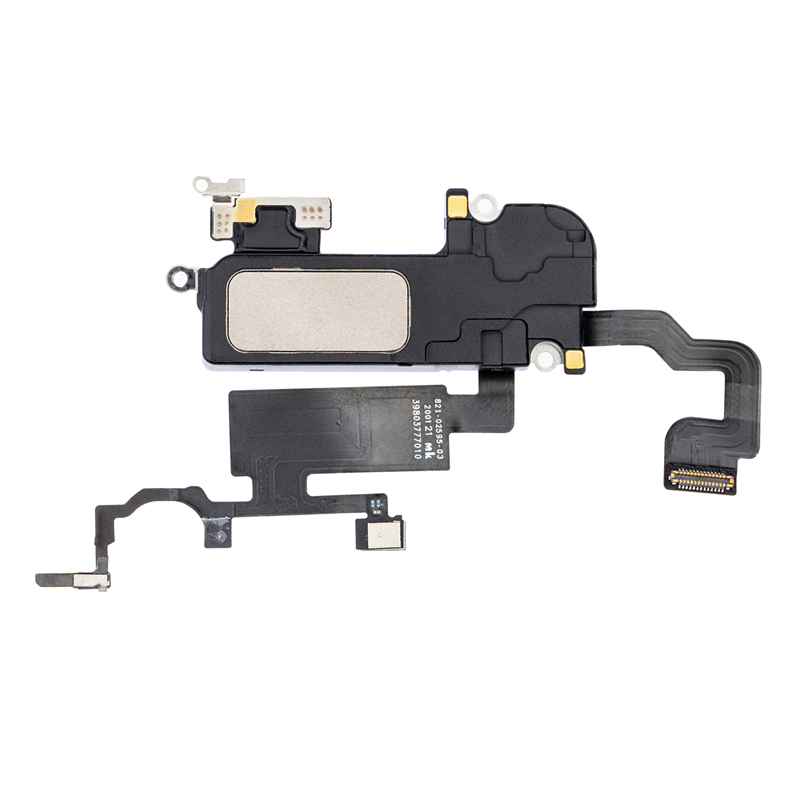 Earpiece Speaker With Proximity Sensor Cable For iPhone 12 Pro Max (Warning: Soldering Required For Face ID Functionality)