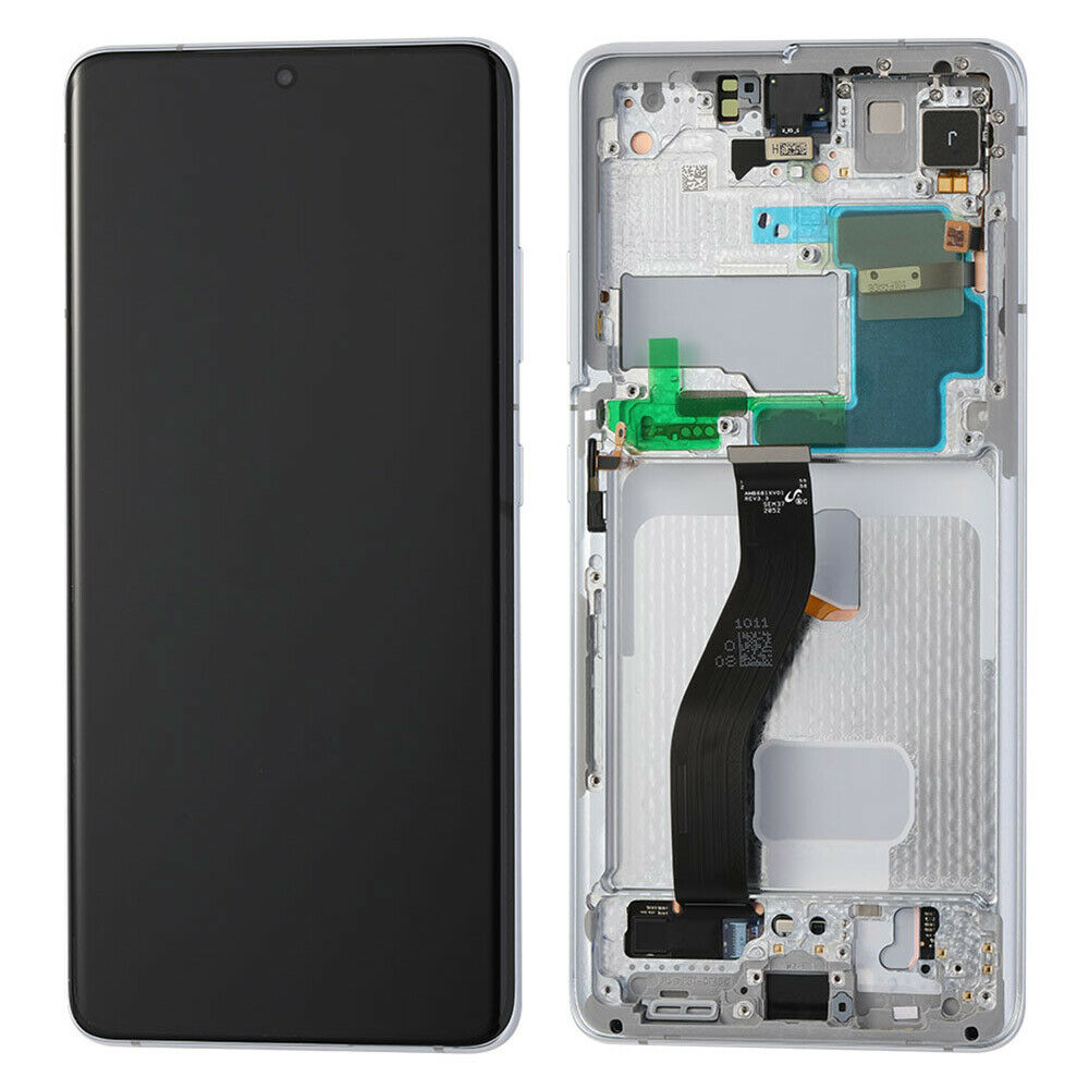 Tela LCD com/sem moldura para Samsung Galaxy S21 Ultra