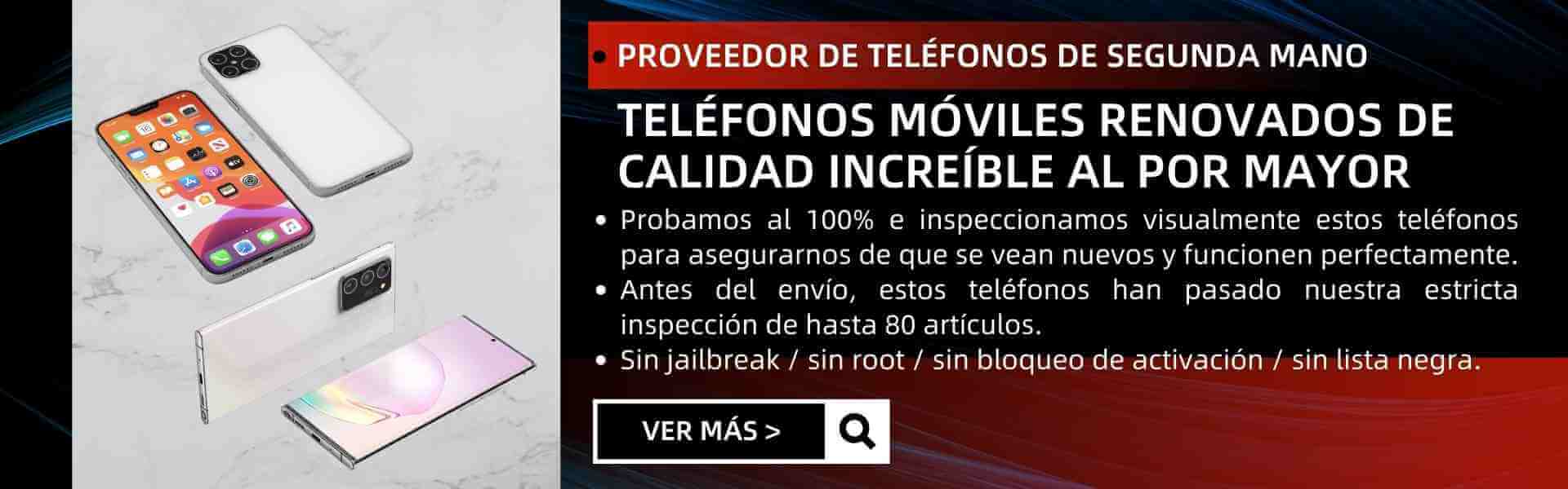 TELÉFONOS MÓVILES RENOVADOS DE CALIDAD INCREÍBLE AL POR MAYOR