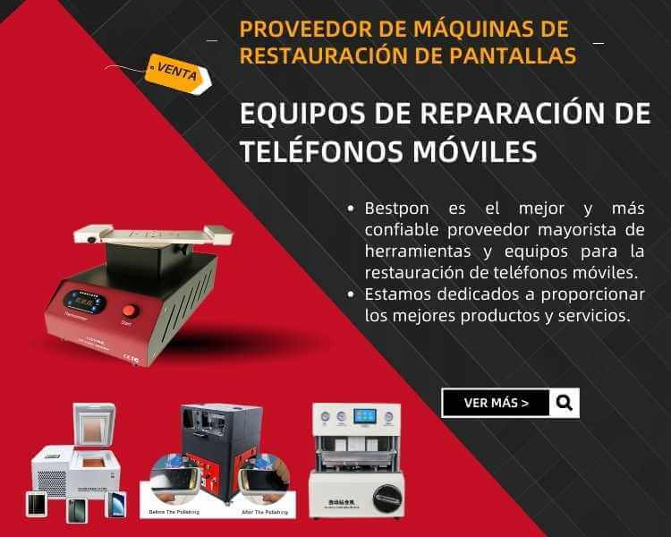 EQUIPOS DE REPARACIÓN DE TELÉFONOS MÓVILES