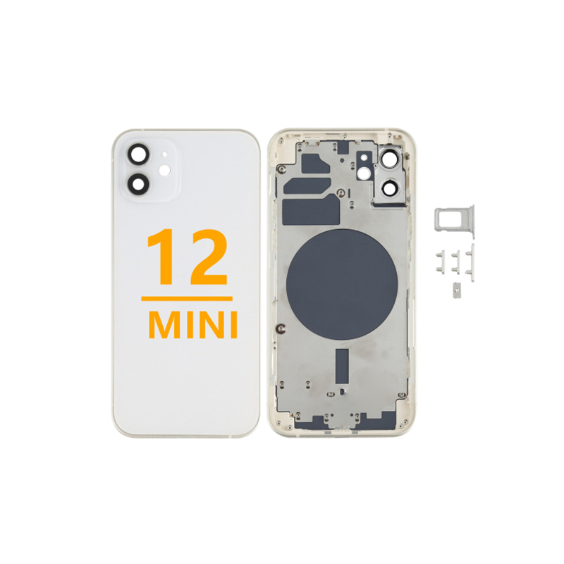 Boîtier arrière compatible pour iPhone 12 Mini