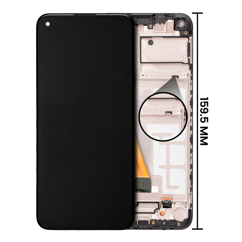 Samsung Galaxy A11 LCD With Frame
