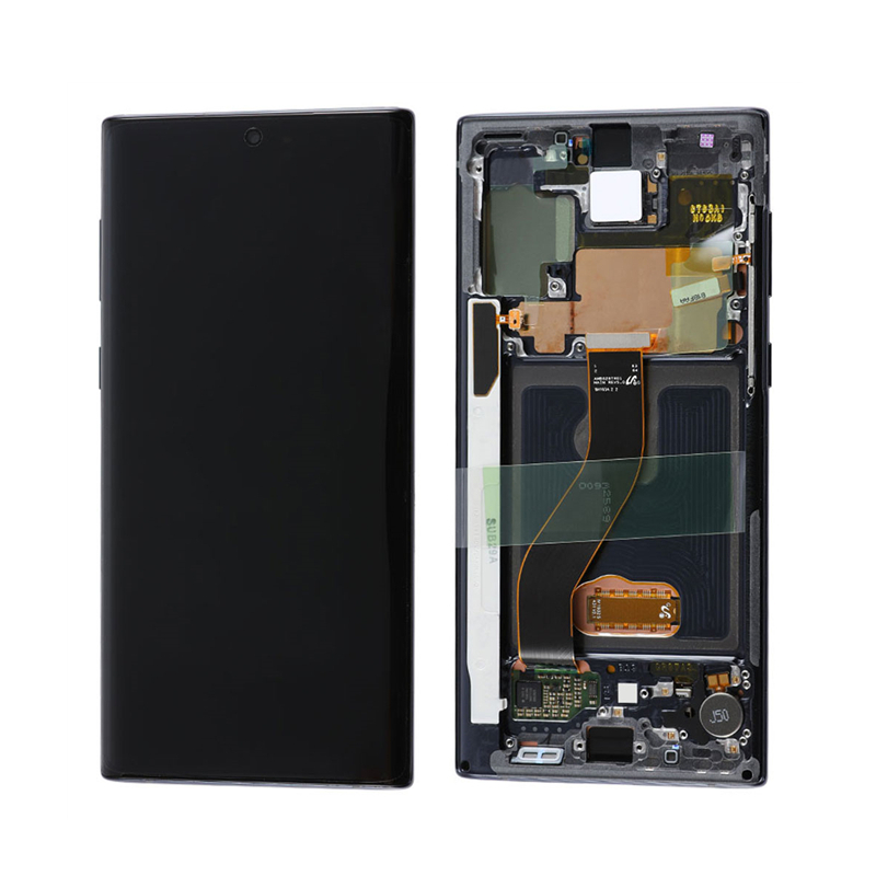 Tela LCD com/sem moldura para Samsung Galaxy Note10 Plus