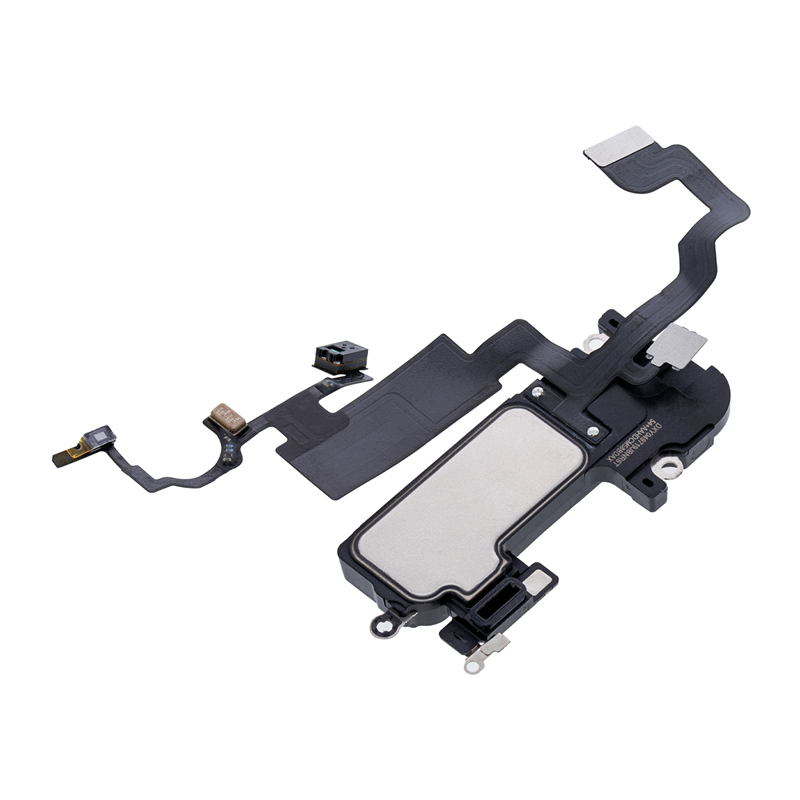 Altavoz del auricular con cable de sensor de proximidad para iPhone 12 Pro Max (Advertencia: se requiere soldadura para la funcionalidad de identificación facial)