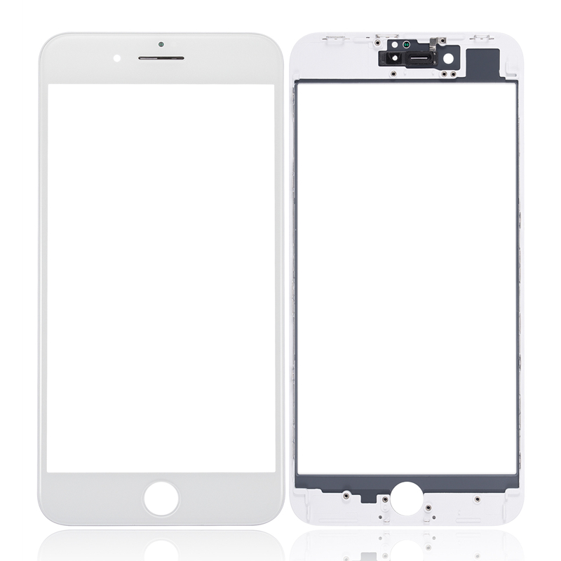 Cristal de pantalla táctil frontal con marco para iPhone 8 Plus