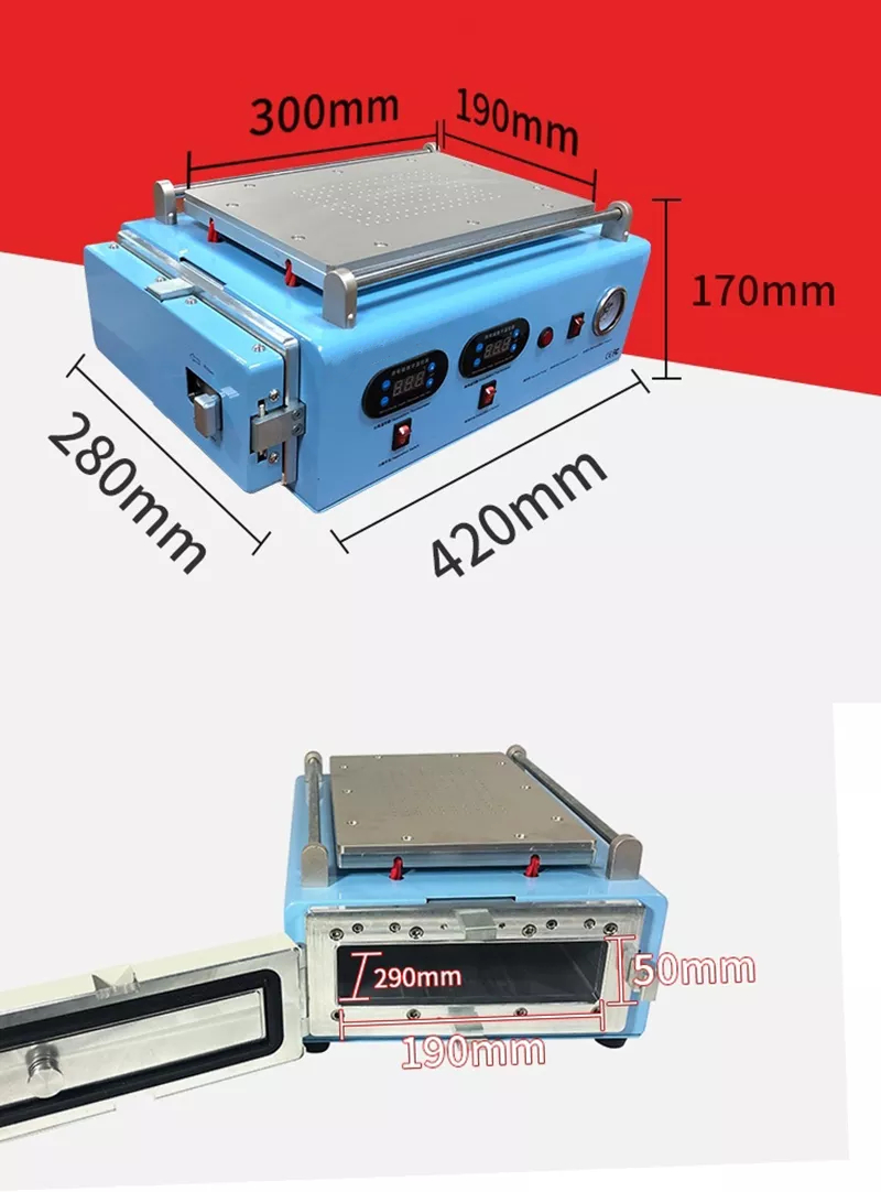 M&aacute;quina separadora de tela LCD