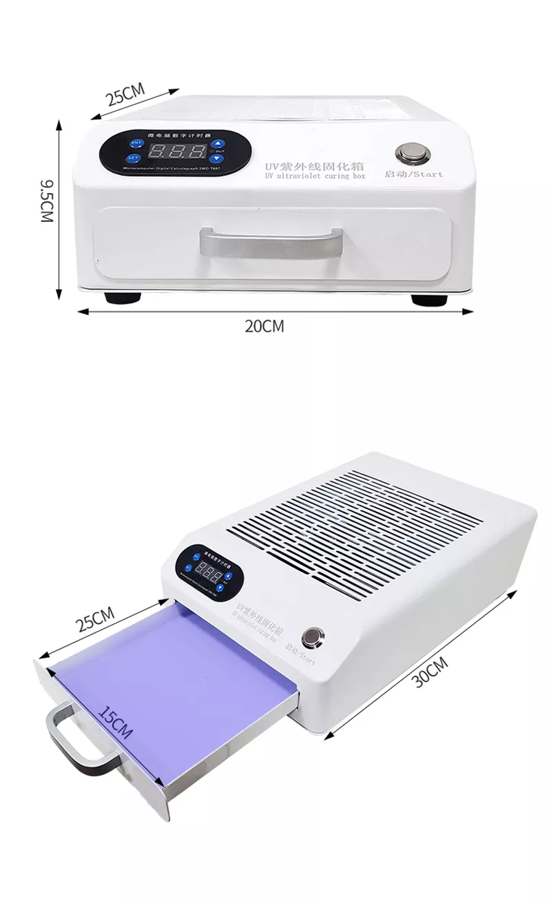605 UV Curing Light Box