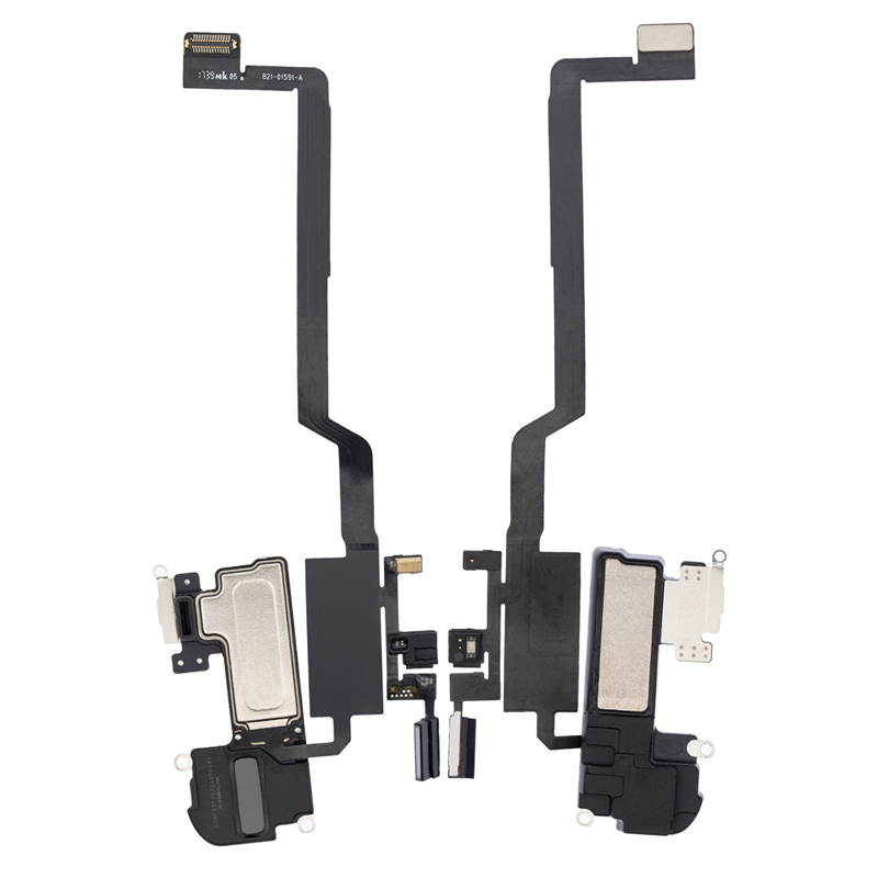 Haut-parleur interne avec câble de capteur de proximité pour iPhone X (Attention : soudure requise pour la fonctionnalité d'identification faciale)